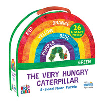 Eric Carle - The Very Hungry Caterpillar 2-Sided Floor Puzzle