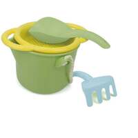 Viking Toys - Eco Bucket Set with Sieve and Vehicle Sand Moulds