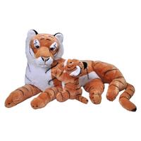 Wild Republic - Mum & Baby Tiger Jumbo Plush Toy 76cm