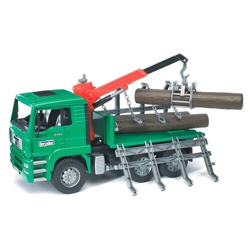 Bruder - MAN TGA Timber Truck with Loading Crane 02769