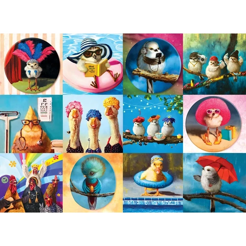 Eurographics - Funny Birds Puzzle 1000pc