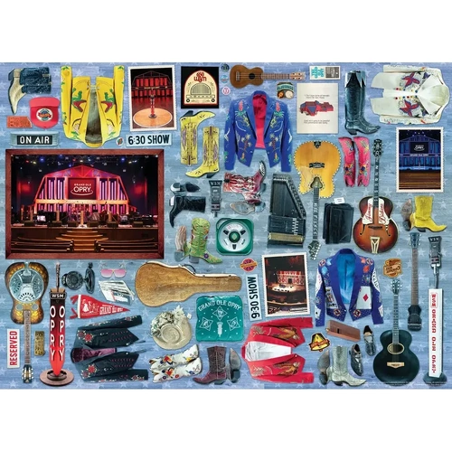 Eurographics - Grand Ole Opry Collage Puzzle 1000pc