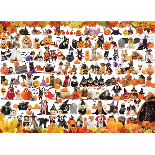 Eurographics - Halloween Pets Puzzle 1000pc