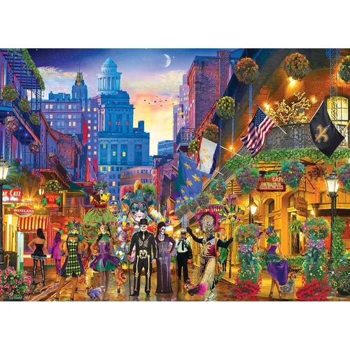 Eurographics - Mardi Gras, New Orleans Puzzle 1000pc