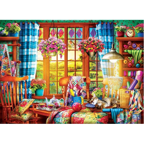 Eurographics - Quilting Craft Room Puzzle 1000pc