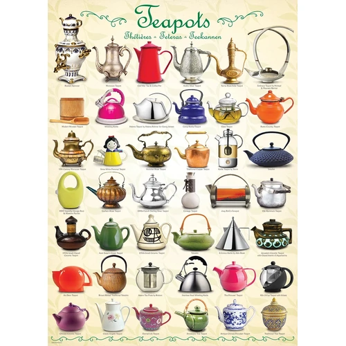 Eurographics - Teapots Puzzle 1000pc