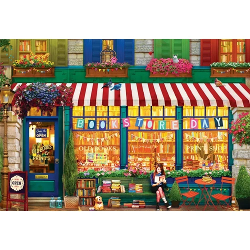 Eurographics - The Old Bookstore Puzzle 2000pc