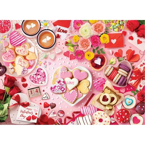 Eurographics - Valentine's Table Puzzle 1000pc