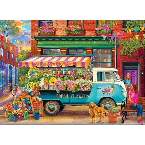 Eurographics - The Flower Van Puzzle 1000pc