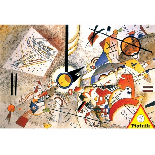 Piatnik - Kandinsky: Bustling Aquarelle Puzzle 1000pce