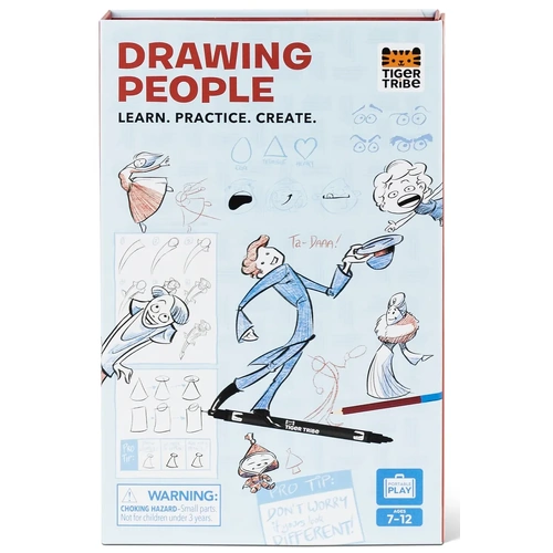 Tiger Tribe - Drawing People - Learn, Practice, Create