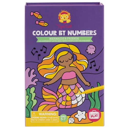 Tiger Tribe - Colour by Numbers - Mermaids and Friends