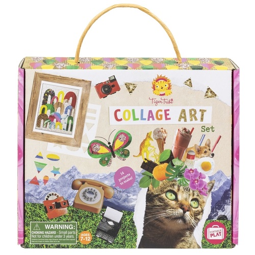 Tiger Tribe - Collage Art Set