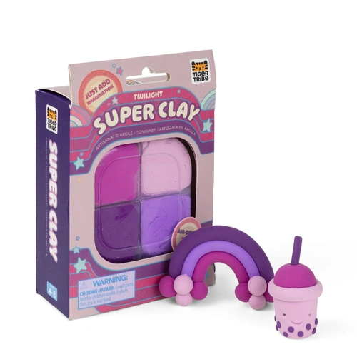 Tiger Tribe - Super Clay - Twilight (Purples)