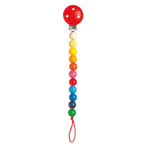 Heimess - Pacifier Holder Rainbow Beads