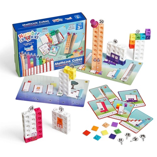 Hand2Mind - Numberblocks MathLink Cubes 11-20 Activity Set