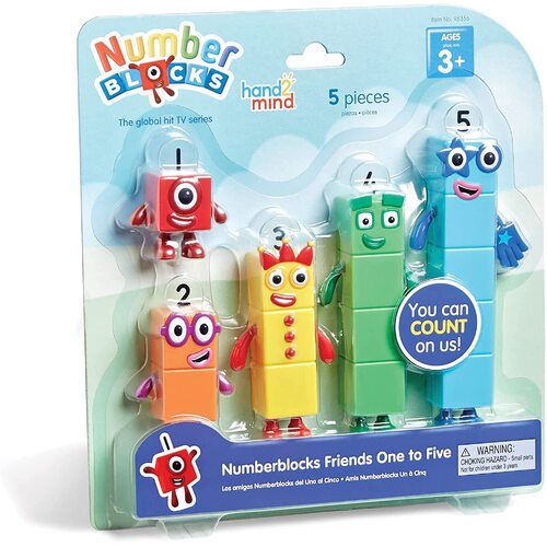 Hand2Mind - Numberblocks Friends One to Five