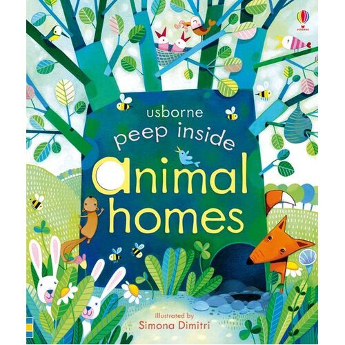 Usborne - Peep Inside: Animal Homes