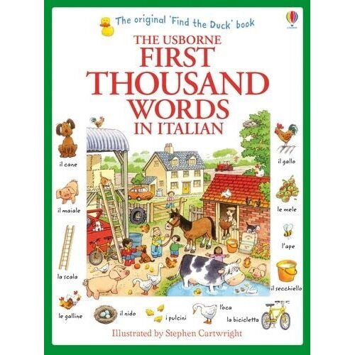 Usborne - First Thousand Words in Italian
