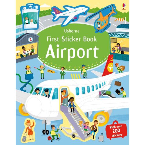 Usborne - First Sticker Book Airport
