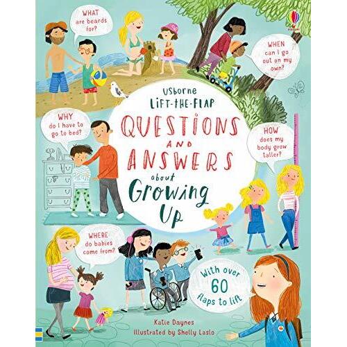 Usborne - Lift-The-Flap: Questions & Answers About Growing Up