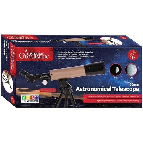 Buy Australian Geographic 50mm Astronomical Telescope
