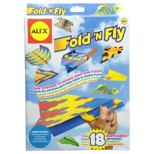 Alex - Fold N Fly Paper Airplanes