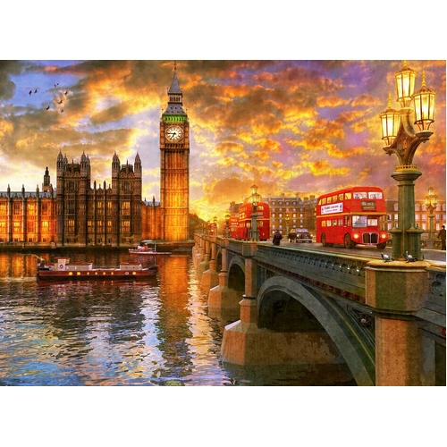Anatolian - Westminster Sunset Puzzle 1000pc
