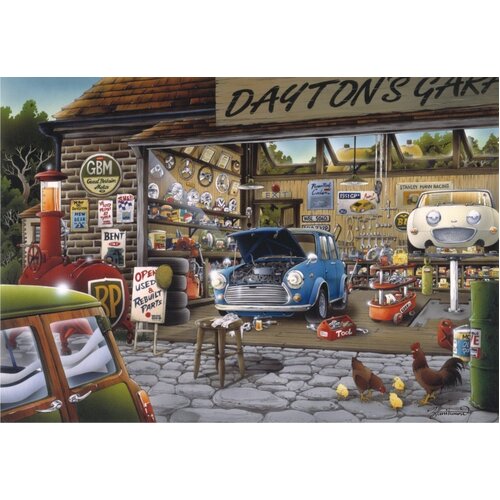 Anatolian - Dayton's Garage Puzzle 500pc
