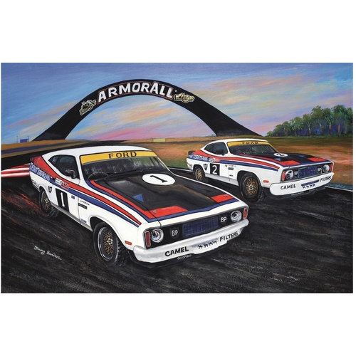 Blue Opal - Jenny Sanders Two Winning Fords Puzzle 1000pc