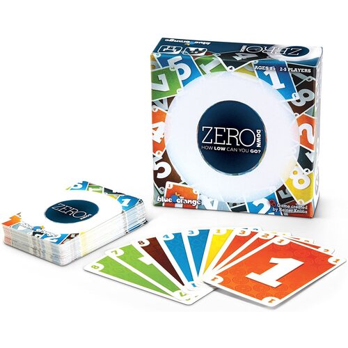 Blue Orange Games - Zero Down Card Game
