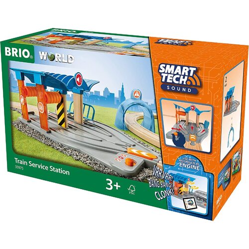 BRIO - Smart Tech Sound - Train Service Station