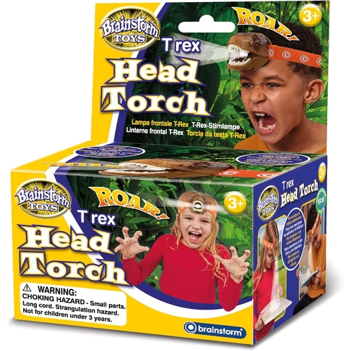 Brainstorm - T-Rex Head Torch