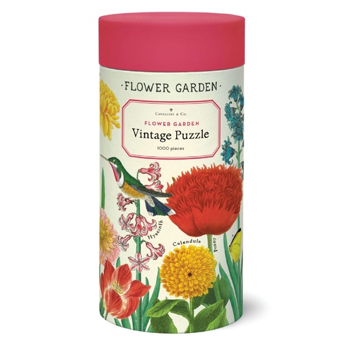 Cavallini - Flower Garden Puzzle 1000pc