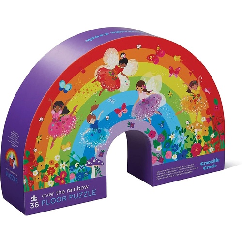 Crocodile Creek - Over the Rainbow Floor Puzzle 36pc