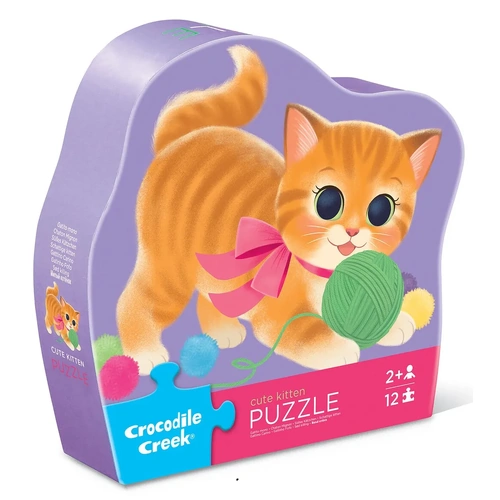Crocodile Creek - Cute Kitten Mini Puzzle 12pc