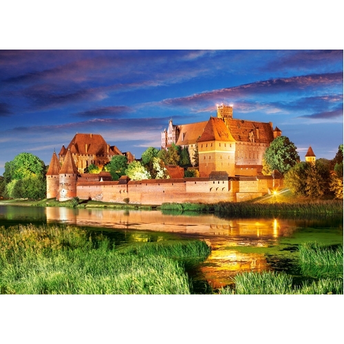 Castorland - Malbork Castle, Poland Puzzle 1000pc