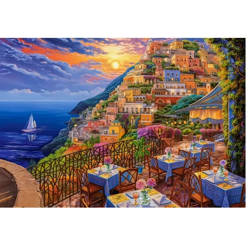 Castorland - Romantic Positano Evening Puzzle 1500pc