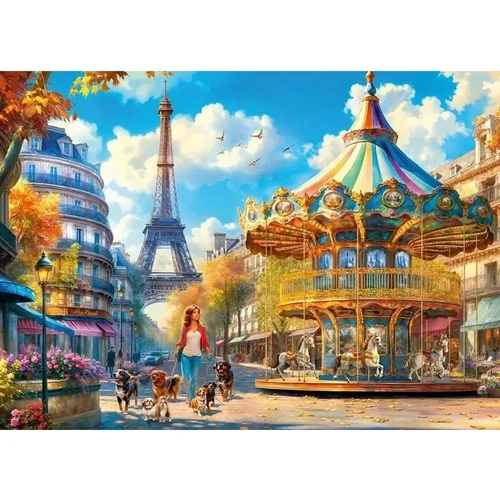 Cherry Pazzi - Paris Day Out Puzzle 500pc