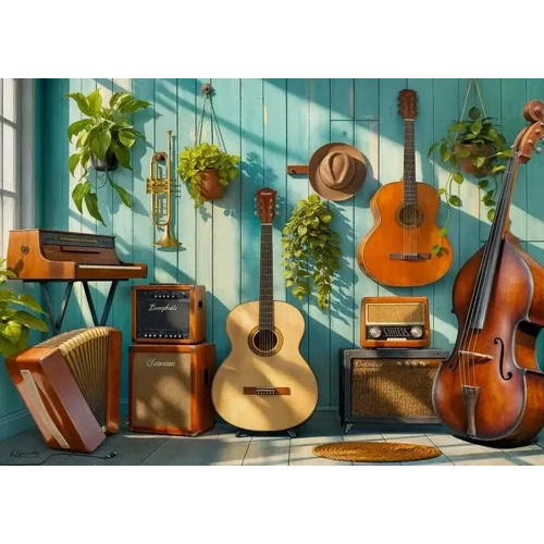 Cherry Pazzi - Garage Tunes Puzzle 1000pc