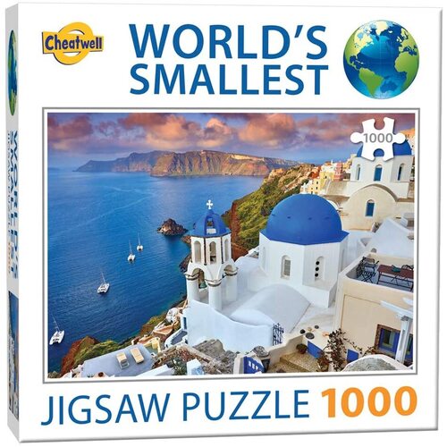 Cheatwell - World's Smallest Puzzle - Santorini 1000pc