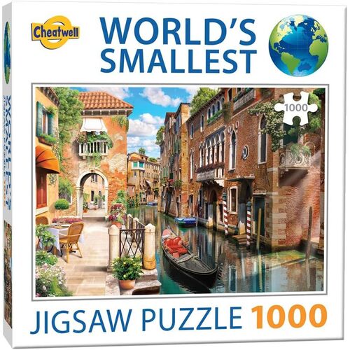 Cheatwell - World's Smallest Puzzle - Venice Canals Puzzle 1000pc