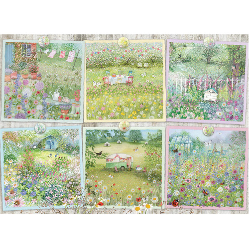 Cobble Hill - Cottage Gardens Puzzle 1000pc