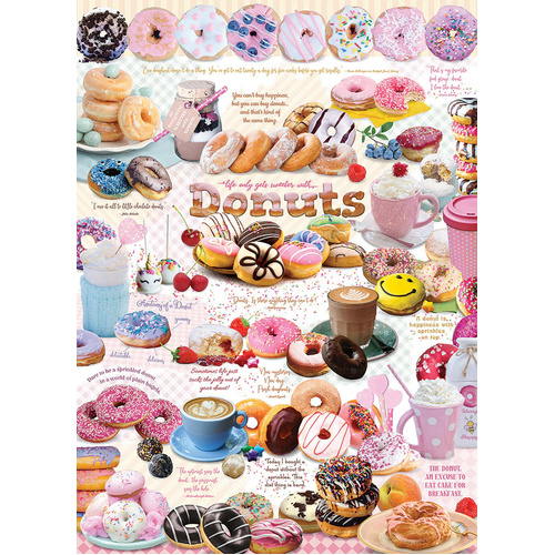 Cobble Hill - Donut Time Puzzle 1000pc
