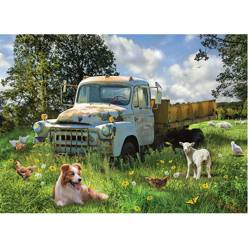 Cobble Hill - Sheep Field Puzzle 1000pc