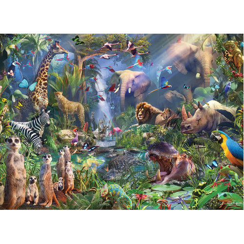 Cobble Hill - Into The Jungle Puzzle 1000pc