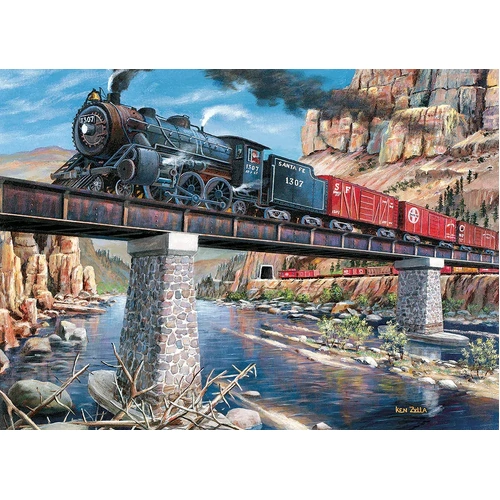 Cobble Hill - Stone Steel & Steam Puzzle 1000pc