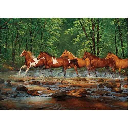 Cobble Hill - Spring Creek Run Puzzle 1000pc