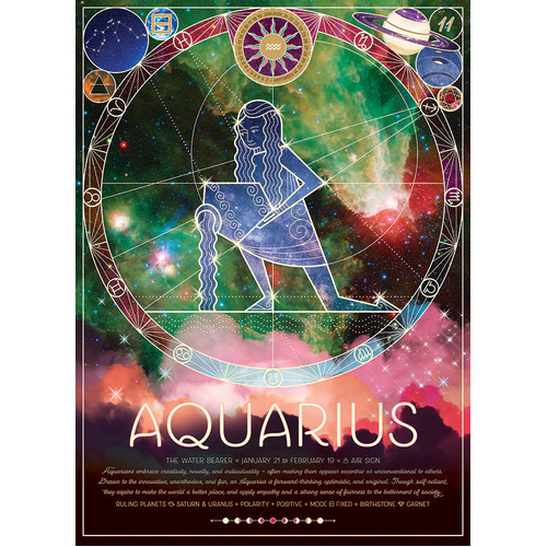 Cobble Hill - Aquarius Puzzle 500pc