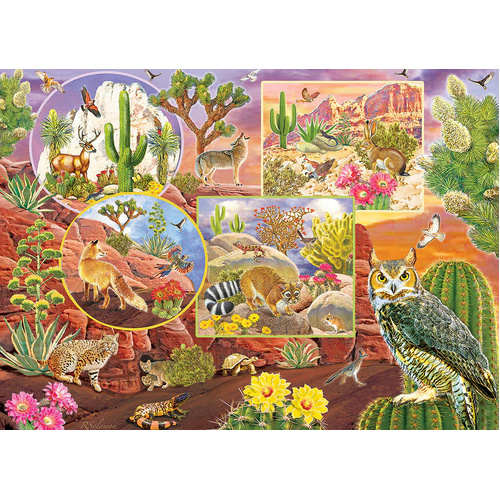 Cobble Hill - Desert Magic Family Puzzle 350pc